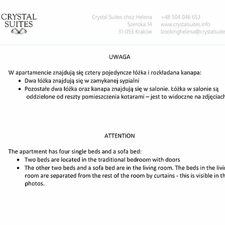 Ξενοδοχείο με διαμερίσματα Crystal Chez Helena Krasków